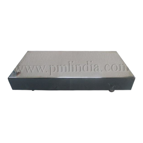 Magnetic plates are extensively used in CTC Tea machinery, in Biscuit stacking machines, Tobecco, Chemical, Fertilizers, Pharmaceuticals, Foundry Sand, Cattle feed material, Minierals, Detergent, Conveying light weight tin container, conveying ms sheet