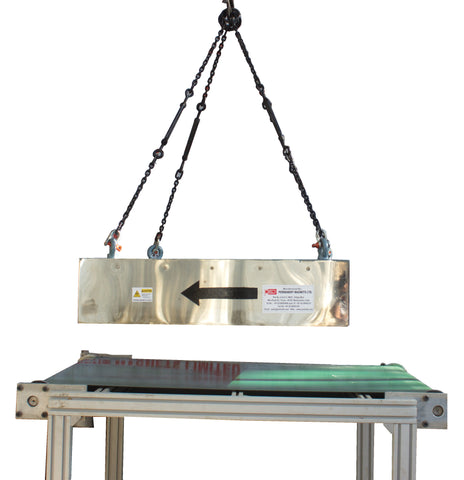 Two Pole Suspended Permanent Magnet