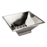 Hopper type magnetic grill